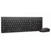 Kabellose Tastatur und Maus Lenovo 4X31N50746 QWERTY US-Englisch Schwarz