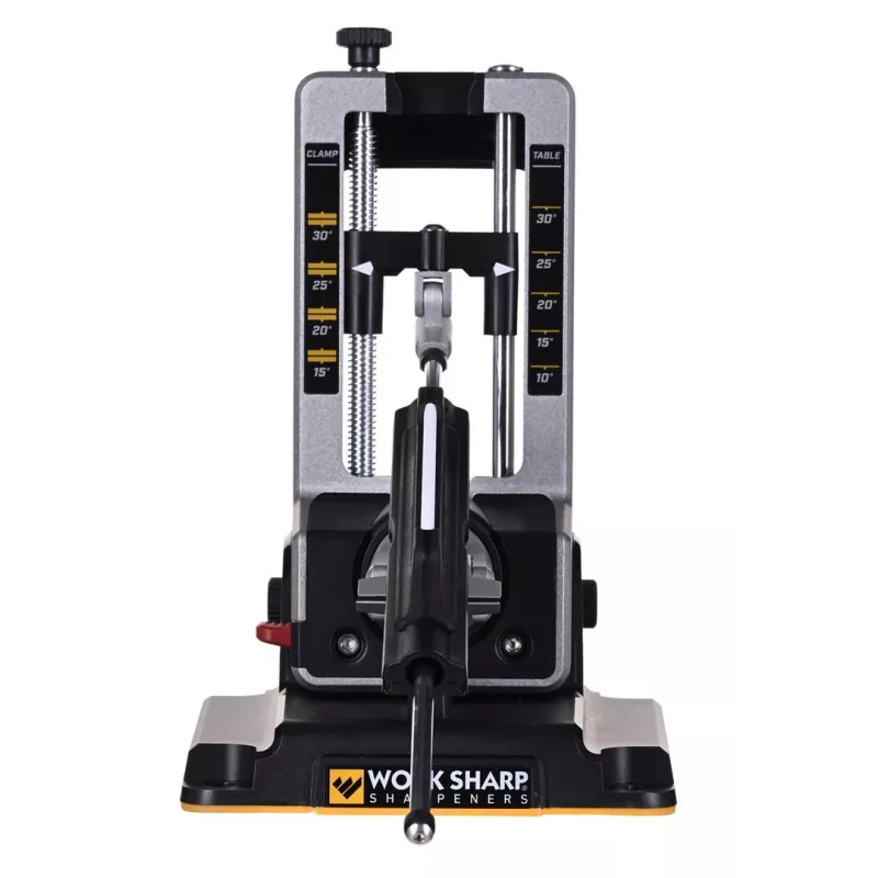 Messerschärfer Work Sharp Professional Precision Adjust 09DX068 — Durchziehschärfer, einstellbarer Winkel, schwarz, Nylongehäuse