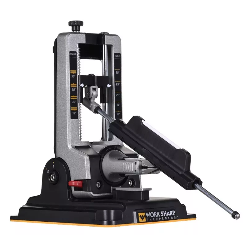 Messerschärfer Work Sharp Professional Precision Adjust 09DX068 — Durchziehschärfer, einstellbarer Winkel, schwarz, Nylongehäuse