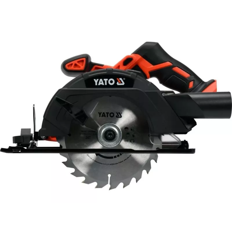 YATO KREISSÄGE 165 mm 18 V OHNE AKKUS UND LADEGERÄT