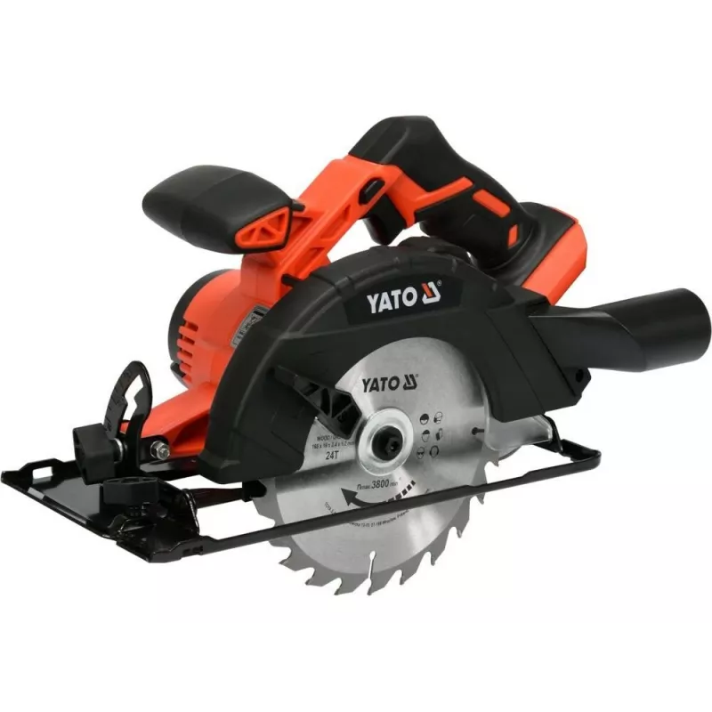 YATO KREISSÄGE 165 mm 18 V OHNE AKKUS UND LADEGERÄT