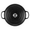 Le Creuset Signature Runder Dutch Oven 8,1 l Schwarz 30 cm
