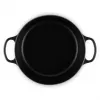 Le Creuset Signature Runder Dutch Oven 8,1 l Schwarz 30 cm
