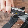 Durchzieh-Messerschärfer Work Sharp Precision Adjust Elite 09DX066 — einstellbarer Winkel, Diamantsteine, Lederfinish, Nylongehäuse