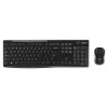 Logitech MK270 - Standard - Kabellos - RF Wireless - Schwarz - Maus enthalten