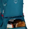 Kindertrage Osprey Poco SLT Tourist Carrier Blau — leichte, verstellbare Kleinkind-Rückentrage