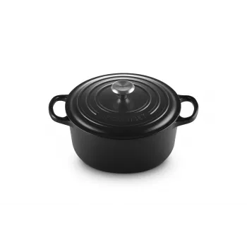 Le Creuset Signature 3,3 L Rund Schwarz
