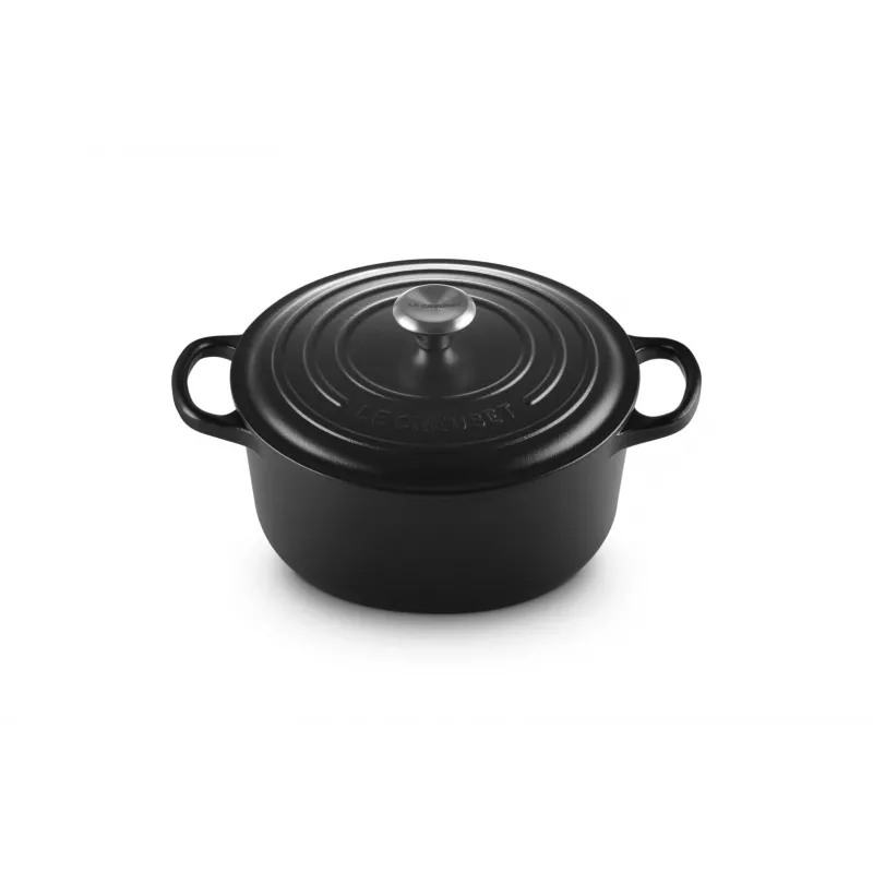 Le Creuset Signature 3,3 L Rund Schwarz