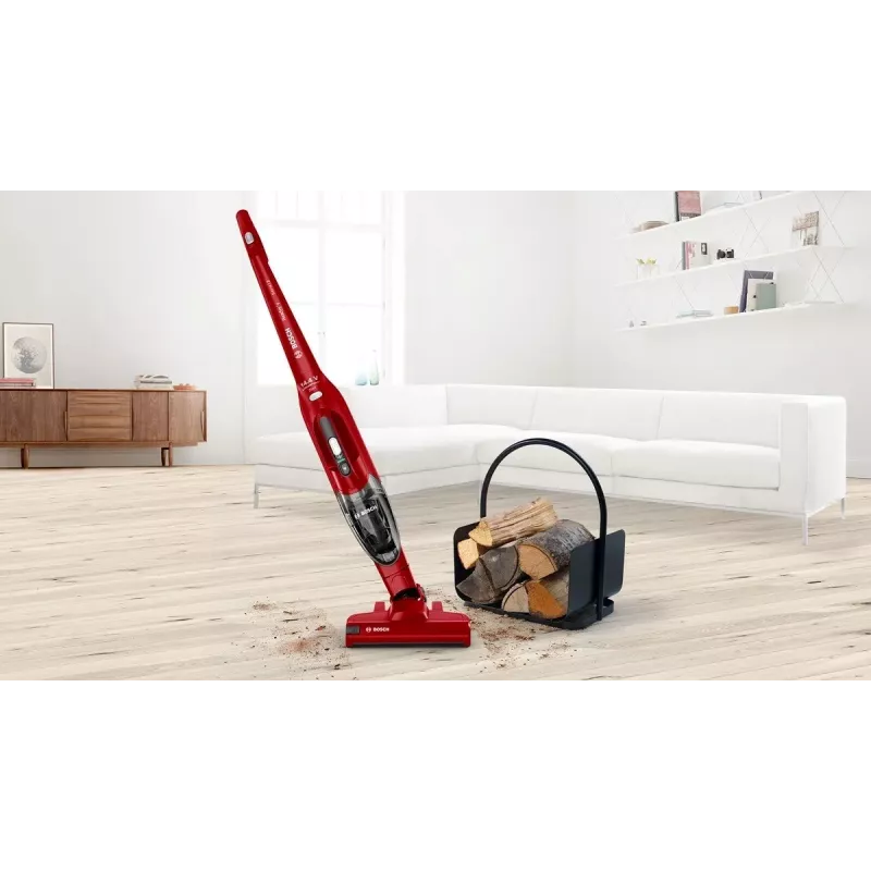 Bosch Series 2 BBHF214R 2-in-1 Akku-Staubsauger Rot