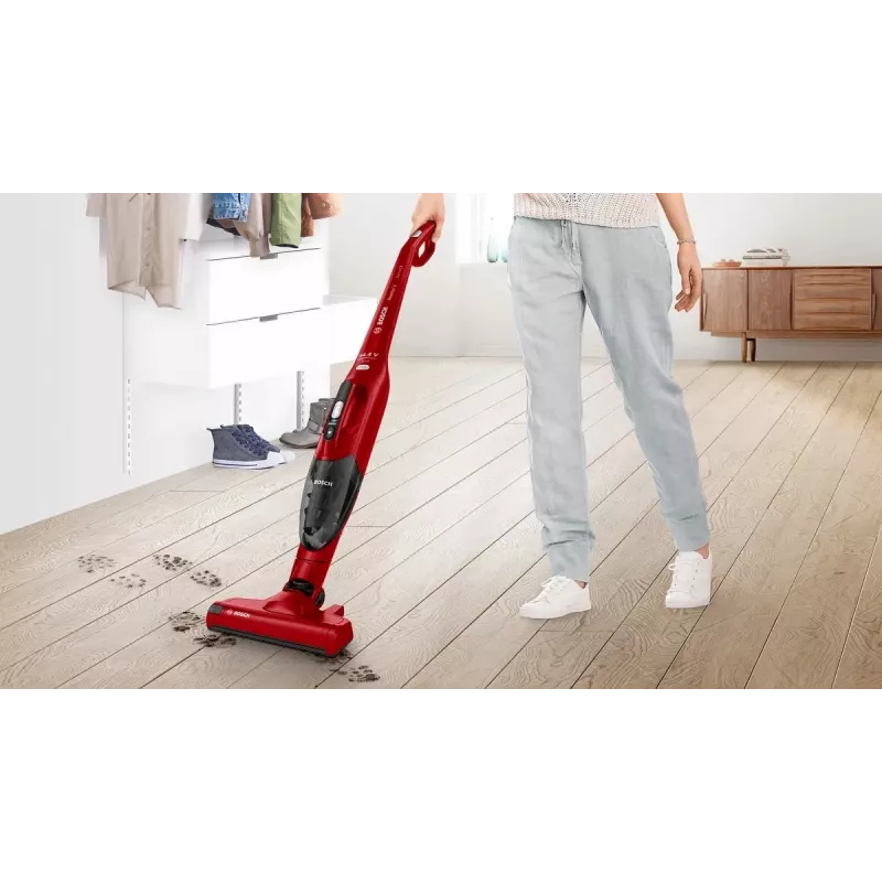 Bosch Series 2 BBHF214R 2-in-1 Akku-Staubsauger Rot