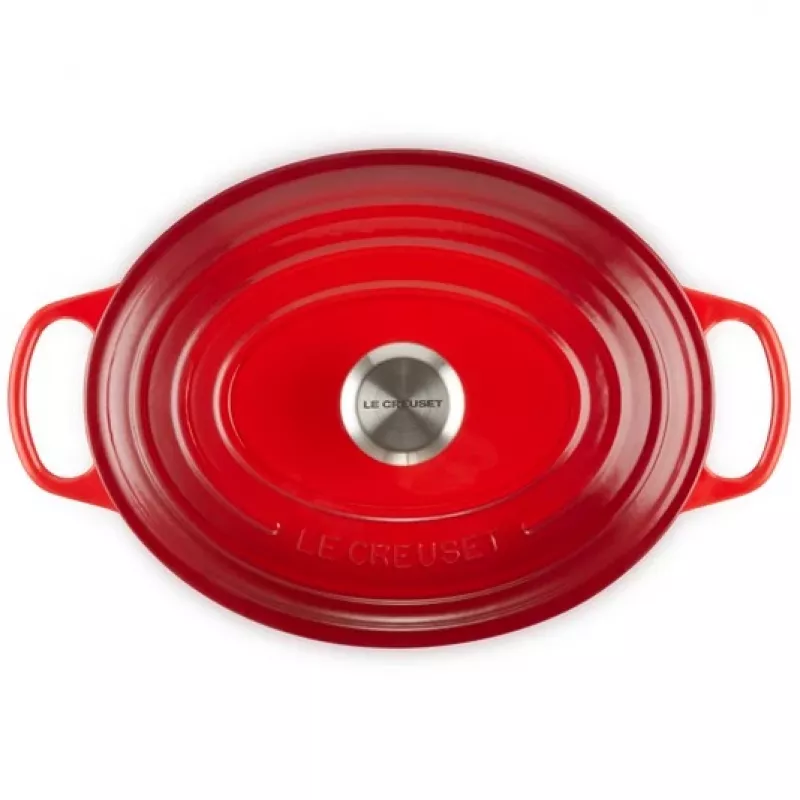Le Creuset Signature Roaster oval 29 cm kirschrot