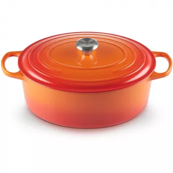 Le Creuset Signature Roaster oval 33cm Ofen rot (21178330902430)