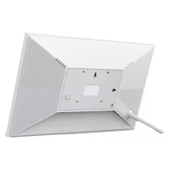 Denver PFF-1503WMK2 15.6-Zoll Wi-Fi digitaler Bilderrahmen, weiß