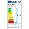 Wandleuchte ActiveJet NIKITA Nickel E27 einflammig, runder Metallschirm, IP20, 220–240 V, max. 60 W