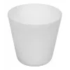Lampenschirm ActiveJet EMILY Glas, weiß — Durchmesser 12 cm, Hals 40 mm, Höhe 120 mm