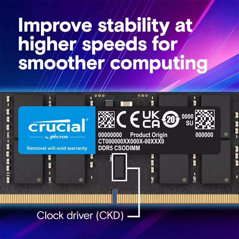 Notebook-Speicher DDR5 CSODIMM 32GB (1*32GB)/6400 CL52