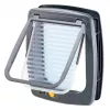 FERPLAST Swing 11 grau – Hunde- und Katzentür – 31 x 9,6 x 38,4 cm