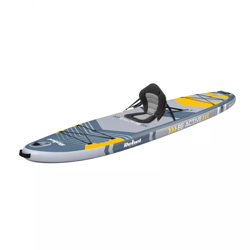 Aufblasbares SUP-Board Rebel ACTIVE 350x81x15 cm Set - Modell RBA-4500, Allround-Touring-Paddleboard