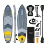 Aufblasbares SUP-Board Rebel ACTIVE 350x81x15 cm Set - Modell RBA-4500, Allround-Touring-Paddleboard