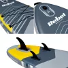 Aufblasbares SUP-Board Rebel ACTIVE 350x81x15 cm Set - Modell RBA-4500, Allround-Touring-Paddleboard