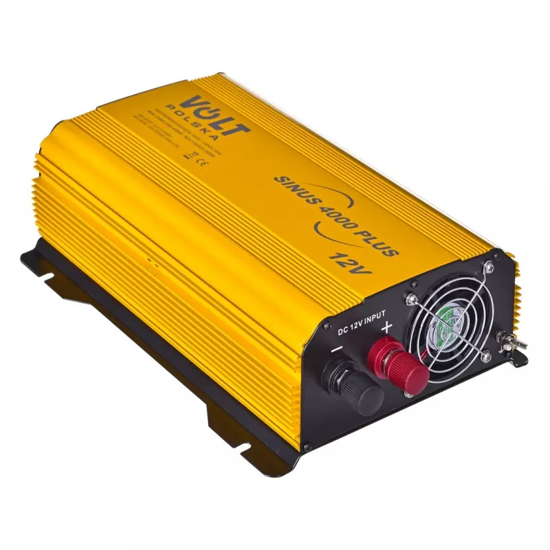 Wechselrichter Volt Sinus 4000 Plus 4000W 12V — reiner Sinus, 4000 W Dauerleistung, 12 V DC-Eingang