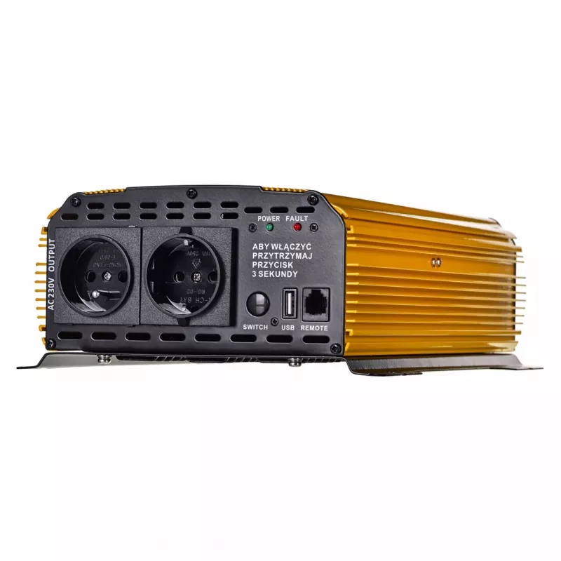 Wechselrichter Volt Sinus 4000 Plus 4000W 12V — reiner Sinus, 4000 W Dauerleistung, 12 V DC-Eingang
