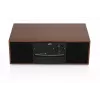 Mini-Tower-Musikanlage JVC RD-E761, 2x8 W RMS, Bluetooth 4.2, USB, CD, FM, Holzgehäuse, schwarz