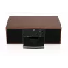 Mini-Tower-Musikanlage JVC RD-E761, 2x8 W RMS, Bluetooth 4.2, USB, CD, FM, Holzgehäuse, schwarz