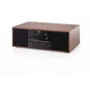 Mini-Tower-Musikanlage JVC RD-E761, 2x8 W RMS, Bluetooth 4.2, USB, CD, FM, Holzgehäuse, schwarz