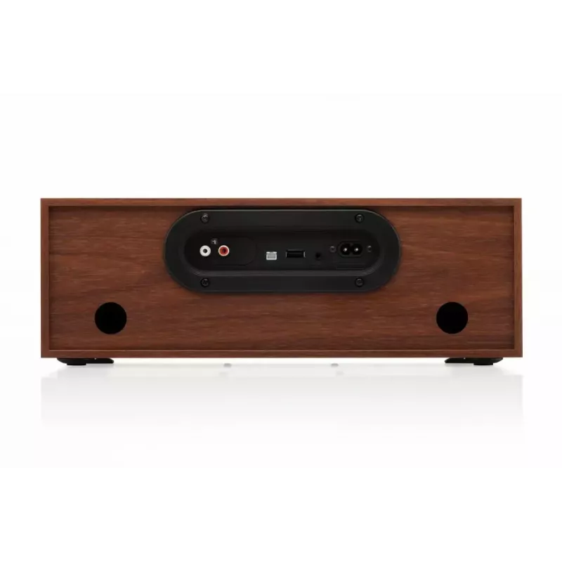 Mini-Tower-Musikanlage JVC RD-E761, 2x8 W RMS, Bluetooth 4.2, USB, CD, FM, Holzgehäuse, schwarz
