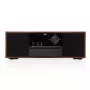 Mini-Tower-Musikanlage JVC RD-E761, 2x8 W RMS, Bluetooth 4.2, USB, CD, FM, Holzgehäuse, schwarz