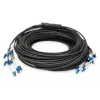 Digitus vorkonfektioniertes Glasfaser-Universal-Breakout-Kabel Einmoden-OS2 12 Fasern LC/UPC 100m