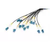 Digitus vorkonfektioniertes Glasfaser-Universal-Breakout-Kabel Einmoden-OS2 12 Fasern LC/UPC 100m