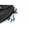 Digitus vorkonfektioniertes Glasfaser-Universal-Breakout-Kabel Einmoden-OS2 12 Fasern LC/UPC 100m