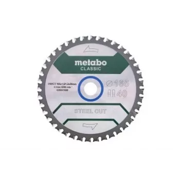 Kreissägeblatt Metabo 628651000 16,5 cm für Metall