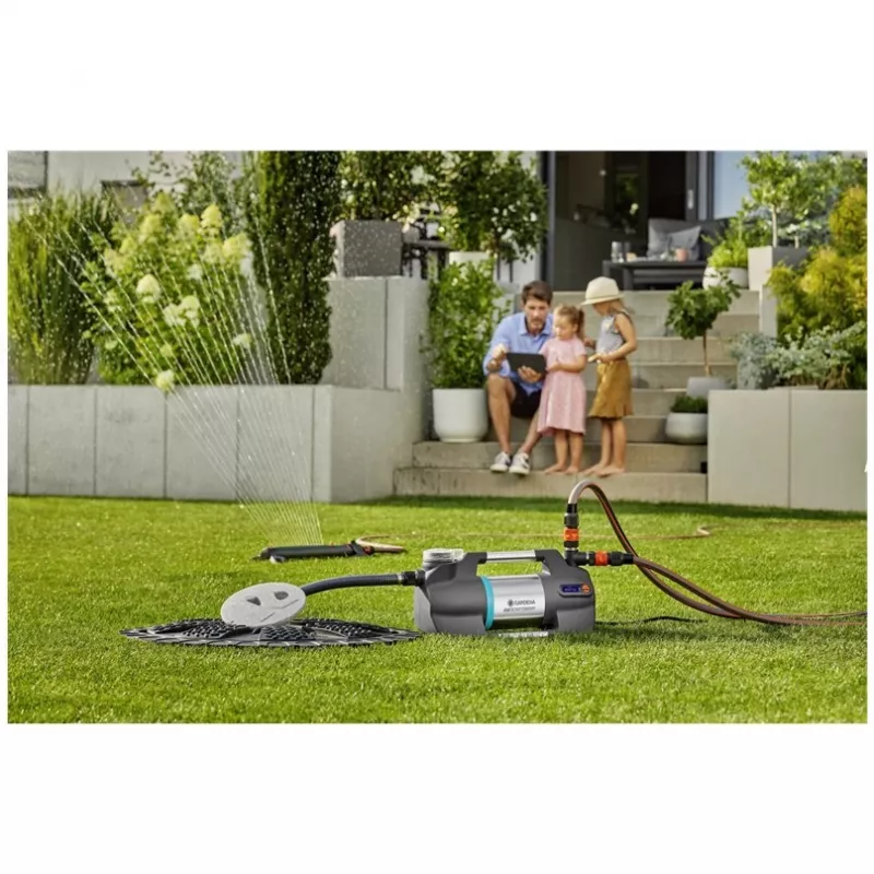 Gartenpumpe 6300 SilentComfort dunkelgrau Edelstahl 1050 Watt Bluetooth Modell 2023
