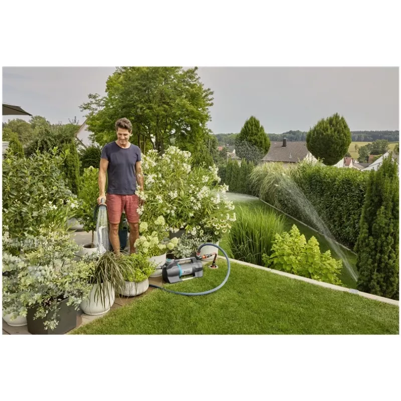 Gartenpumpe 6300 SilentComfort dunkelgrau Edelstahl 1050 Watt Bluetooth Modell 2023