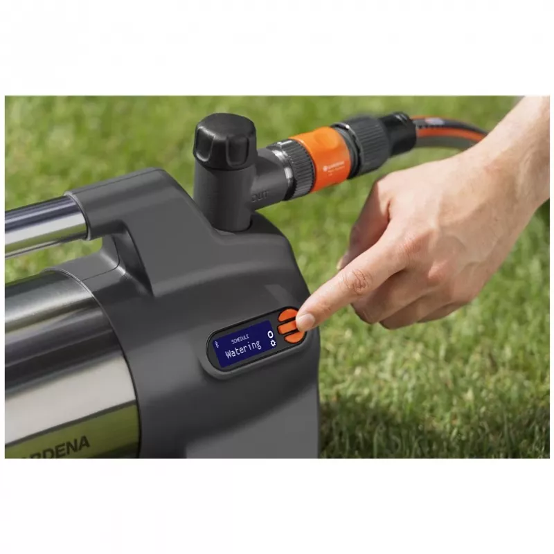 Gartenpumpe 6300 SilentComfort dunkelgrau Edelstahl 1050 Watt Bluetooth Modell 2023