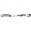 Tragbarer Ständer mit integriertem Dock Dockingstation + Notebook-Halter USB-C 3.2 Gen 1 Thunderbolt 3