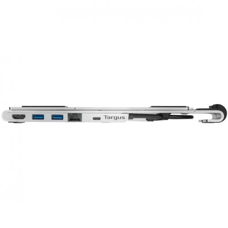 Tragbarer Ständer mit integriertem Dock Dockingstation + Notebook-Halter USB-C 3.2 Gen 1 Thunderbolt 3