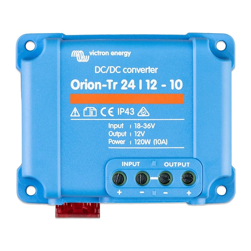 DC-DC-Wandler Victron Energy Orion-Tr 24/12-10 120 W nicht isoliert, 24 V auf 12 V, 10 A