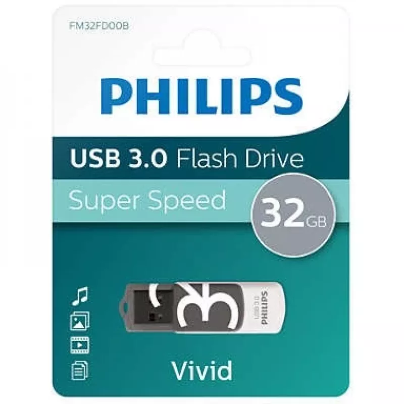 USB-Flash-Laufwerk Philips 32 GB USB Typ-A 3.2 Gen 1 FM32FD00B