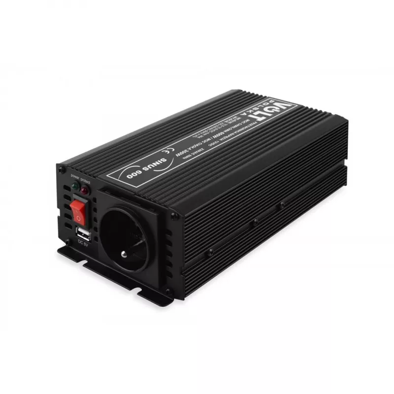 Spannungswandler Volt SINUS-600 12V auf 230V 300W Dauerleistung 600W Spitzenleistung