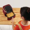 Ninja AF140EUCM Fritteuse Single 4,7 L Stand-Heißluftfritteuse Zimtfarbe