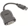 DisplayPort-Adapter Lenovo 54Y9903 Single Link, unterstützt Auflösungen bis zu 1920x1200