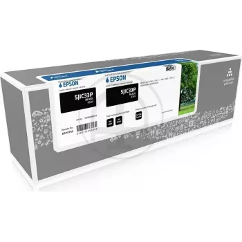 ASTAR AS70752 ASTAR EPSON SJIC33P(K) TM Tinte - schwarz wiederaufbereiteter Chip (AS70752)