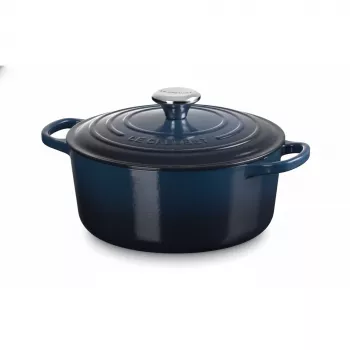 Le Creuset Signature Roaster rund 24 cm nuit
