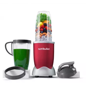 NutriBullet NB907R 0,9 L Kochmixer 900 W Rot, Silber