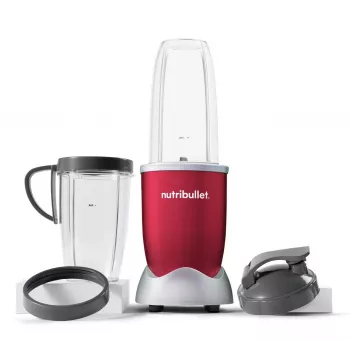 NutriBullet NB907R 0,9 L Kochmixer 900 W Rot, Silber