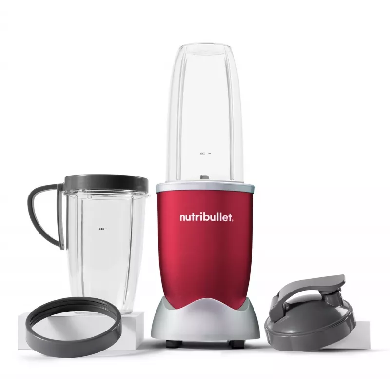 NutriBullet NB907R 0,9 L Kochmixer 900 W Rot, Silber